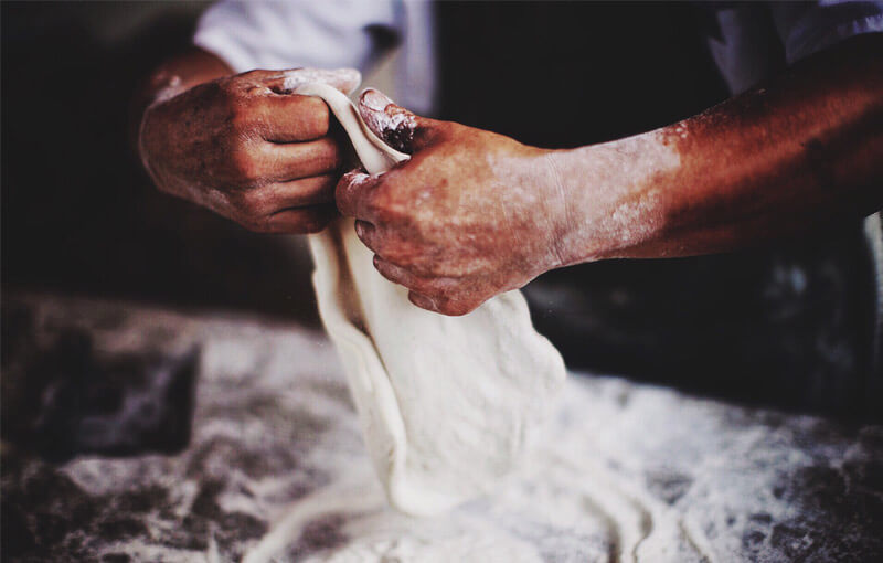 Chef, busy with making recipes